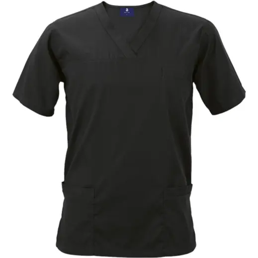 Riley Scrub Top Black